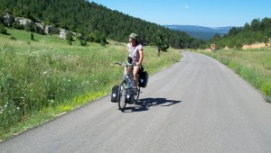 Cicloturismo con pedelecs