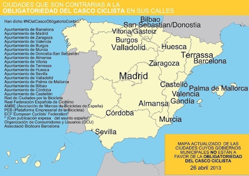 A pesar de la DGT, las ciudades se suman a favor de la bici