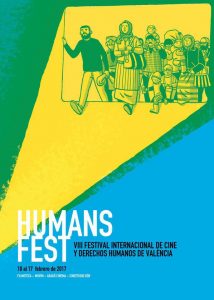Cartel Festival Internacional de Cine y Derechos Humanos de València VIII