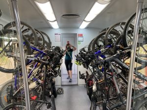 Concentració Bicis al Tren